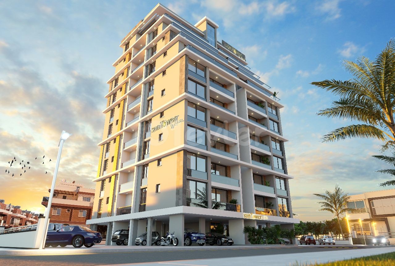 Flat For Sale in Long Beach, Iskele