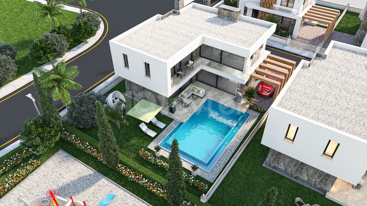 3+1 VILLAS FOR SALE IN MAĞUSA YENİ BOĞAZİÇİ!!!