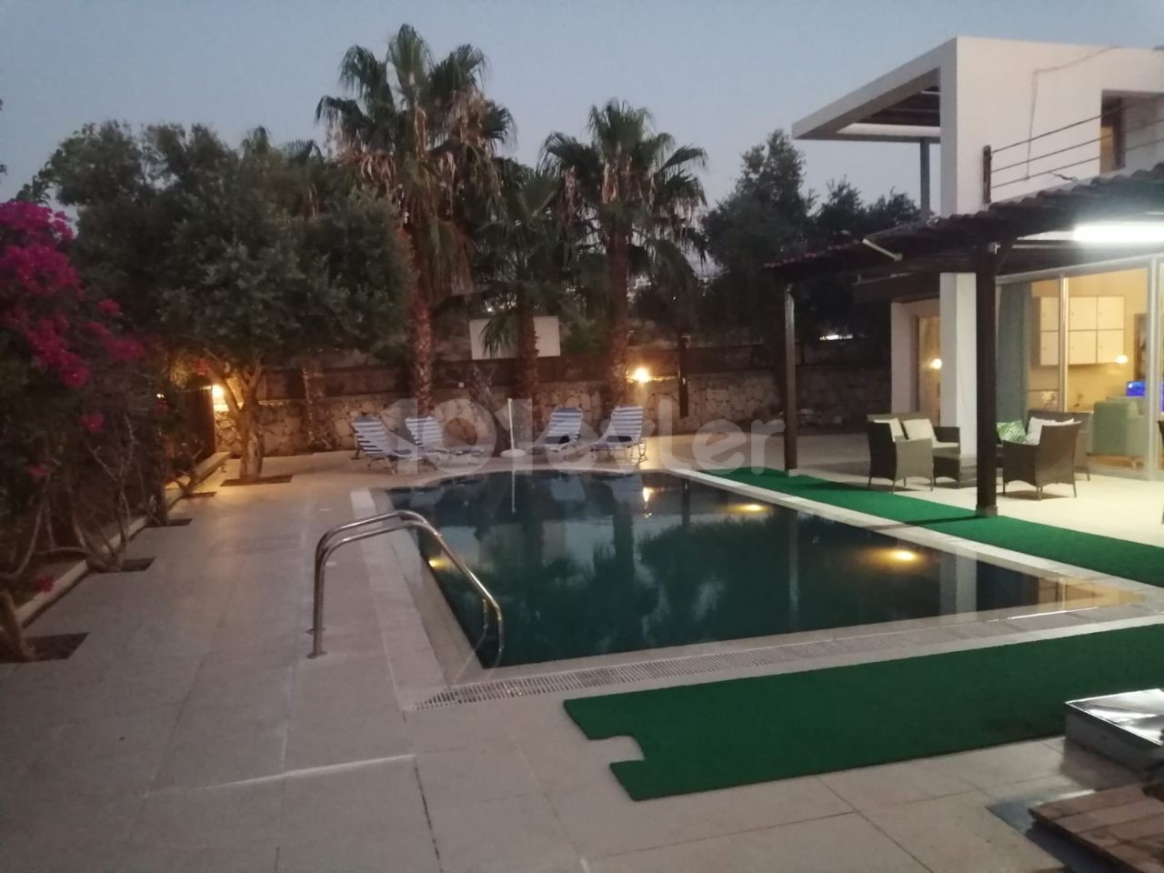 3+1 VILLA WITH PRIVATE BEACH FOR SALE IN KYRENIA ESENTEPE !!!