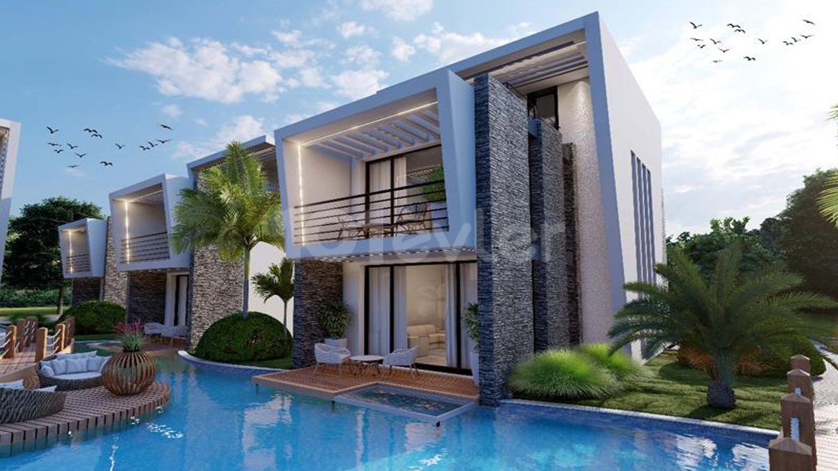 2 AND 3 BEDROOM LUXURIOUS VILLAS FOR SALE IN LAPTA, NORTH CYPRUS !!