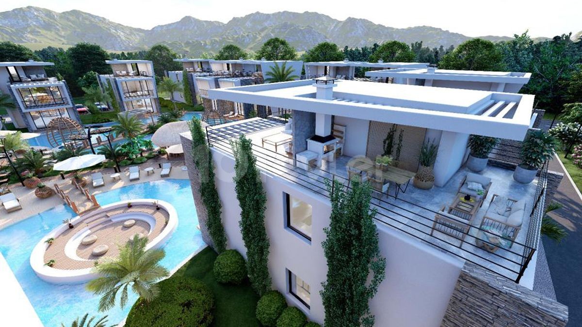2 AND 3 BEDROOM LUXURIOUS VILLAS FOR SALE IN LAPTA, NORTH CYPRUS !!