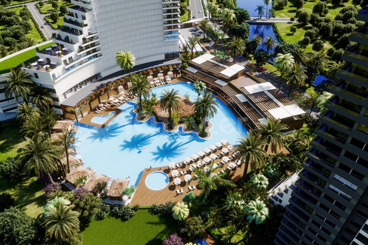 İSKELE LONG BEACH'DE ÖDEME PLANLI 1+1 DAİRE !!