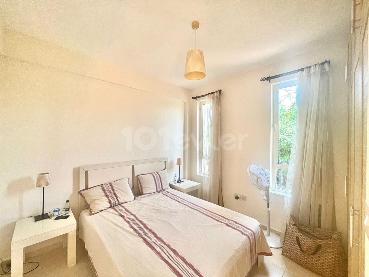 FULLY FURNISHED 3+1 FLAT WITH GARDEN IN ESENTEPE, KYRENIA!!