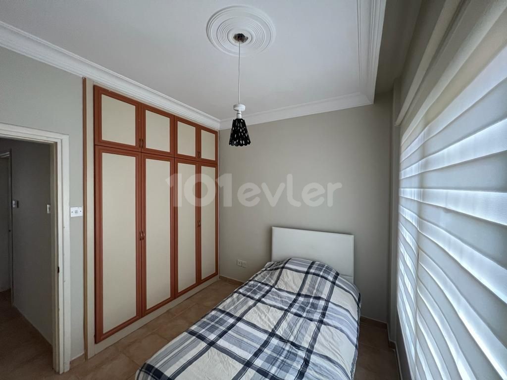 FURNISHED 2+1 FLAT WITH LARGE TERRACE IN KYRENIA CENTER !!