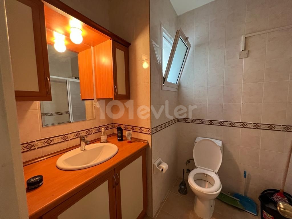 FURNISHED 2+1 FLAT WITH LARGE TERRACE IN KYRENIA CENTER !!