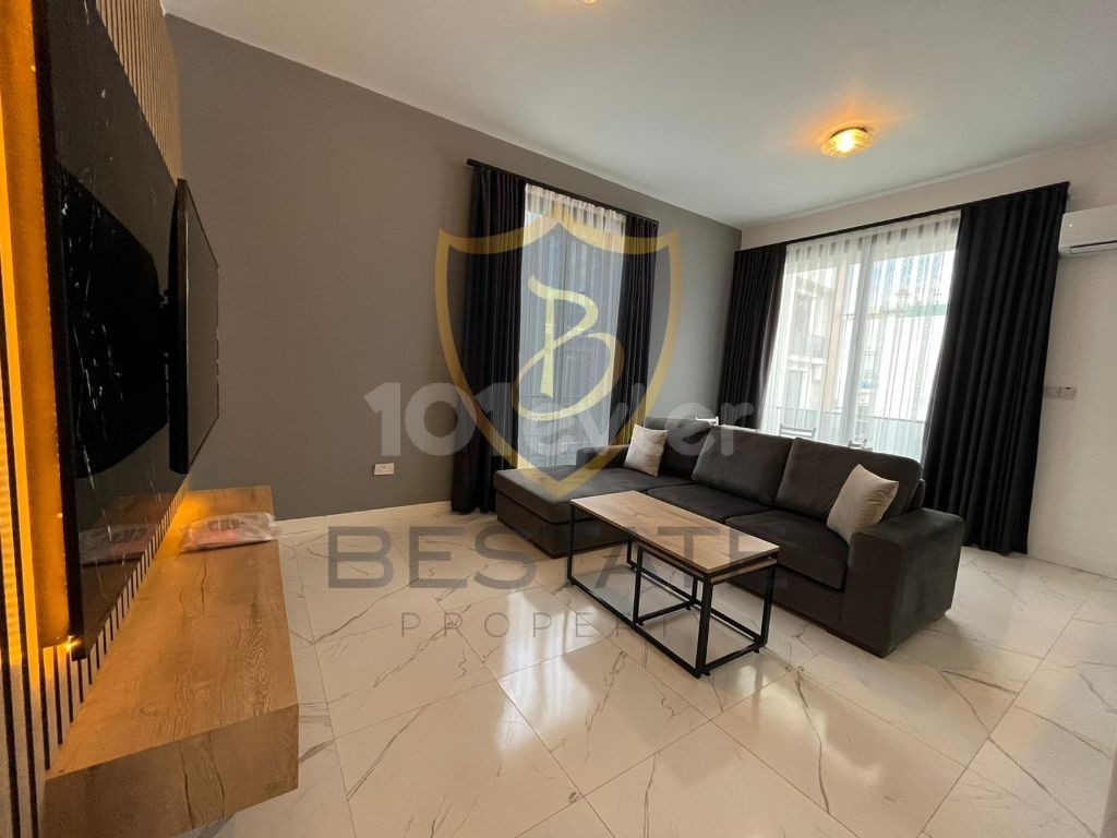 LUXURIOUS NEW FURNISHED 1+1 FLAT FOR SALE IN ALSANCAK, KYRENIA!!