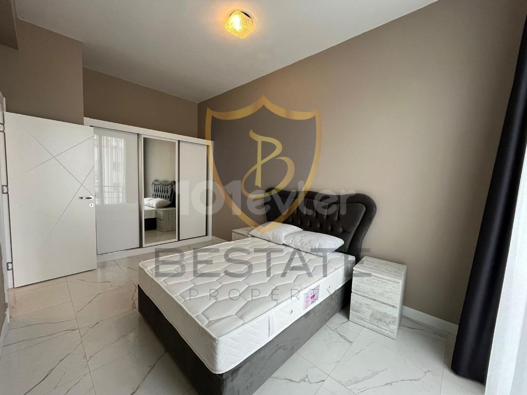 LUXURIÖSE NEU MÖBLIERTE 1+1-WOHNUNG ZUM VERKAUF IN ALSANCAK, KYRENIA!!