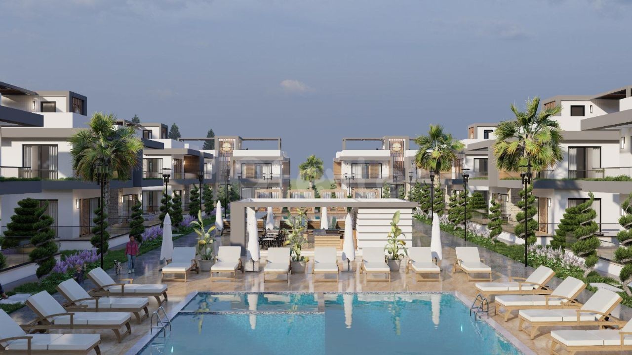 LUXURY AND MODERN SITE FLATS CLOSE TO THE MARINA IN YENİERENKÖY!!
