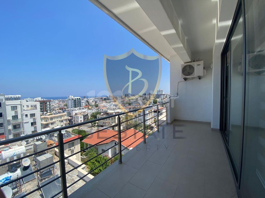 3+1 PENTHOUSE FOR RENT WITH PANORAMIC VIEW IN KYRENIA CENTER!!