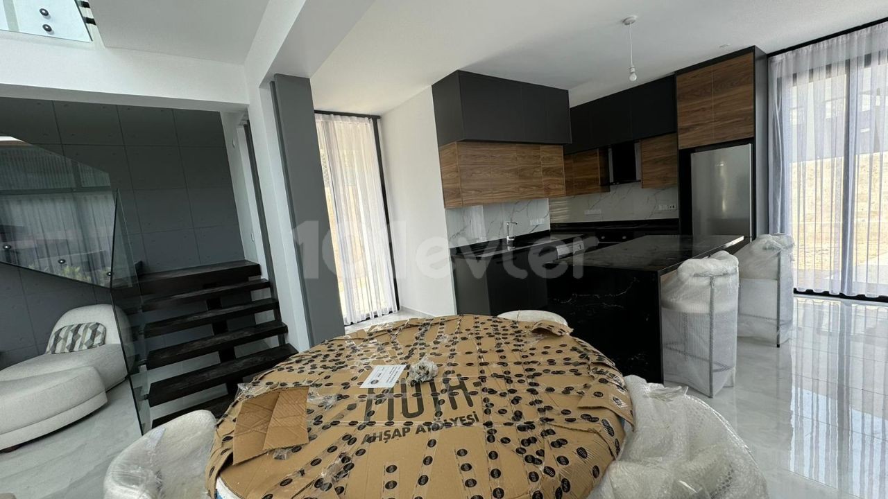 4+1 VILLA FOR RENT WITH SEA VIEW AND PRIVATE POOL IN GIRNE YEŞİLTEPE!!