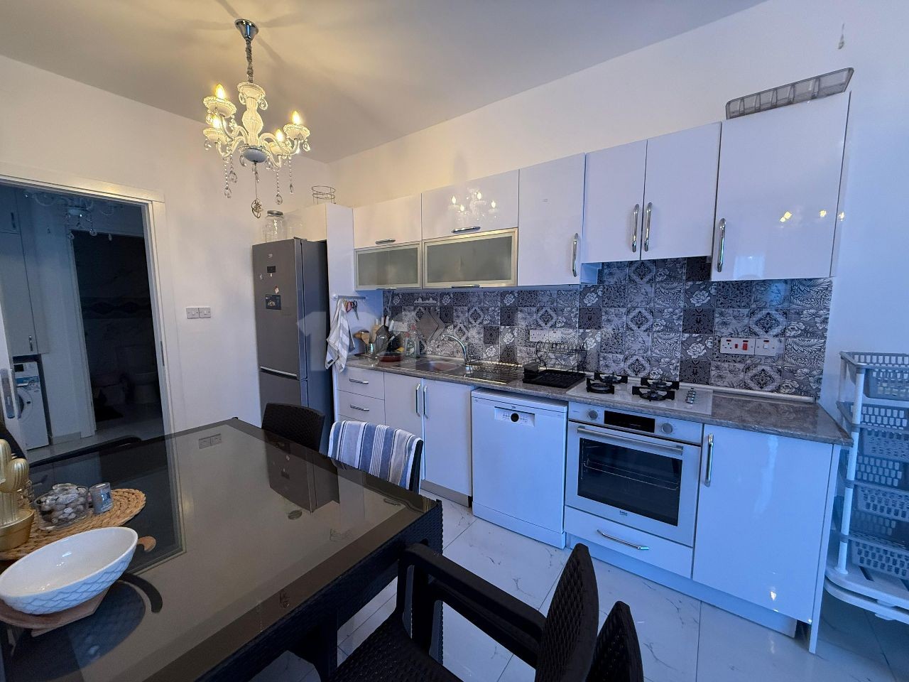 FOR SALE FULLY LUXURIOUS FURNISHED 2+1 APARTMENT WITH POOL IN GIRNE LAPTA SITE !!