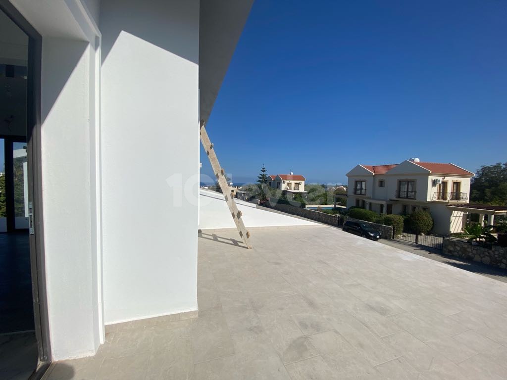  3+1 VILLA FOR SALE IN KYRENIA LAPT, WITH MOUNTAIN AND SEA VIEW