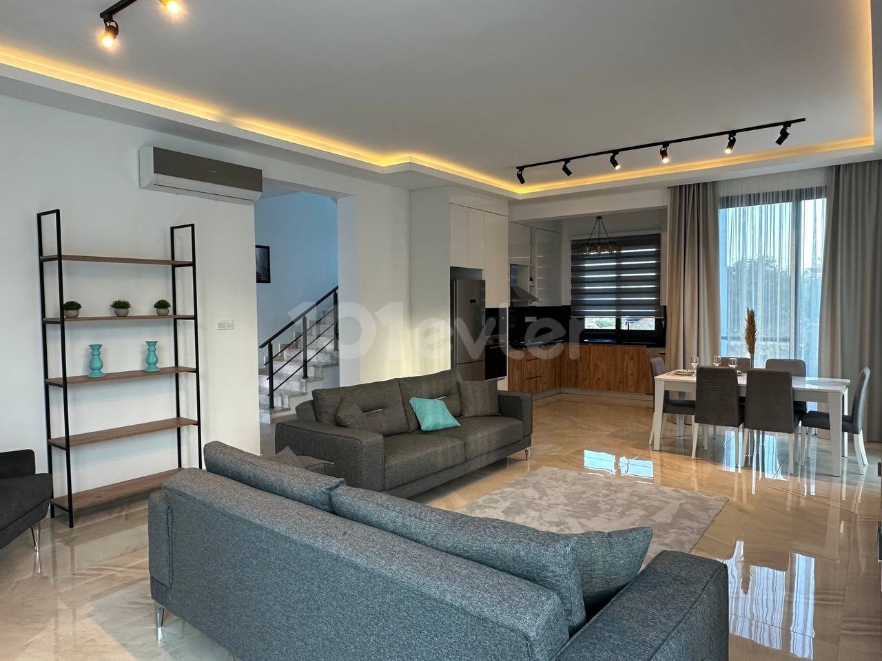  Alsancak Full Eşyalı Satılık Villa 3+1 Kdv Trafo Ödenmiştir