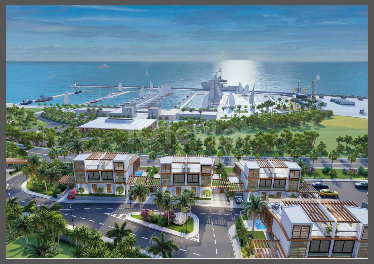 Ein Projekt mit eigenem Yachthafen und Strand für ein luxuriöses und friedliches Leben am Pier
