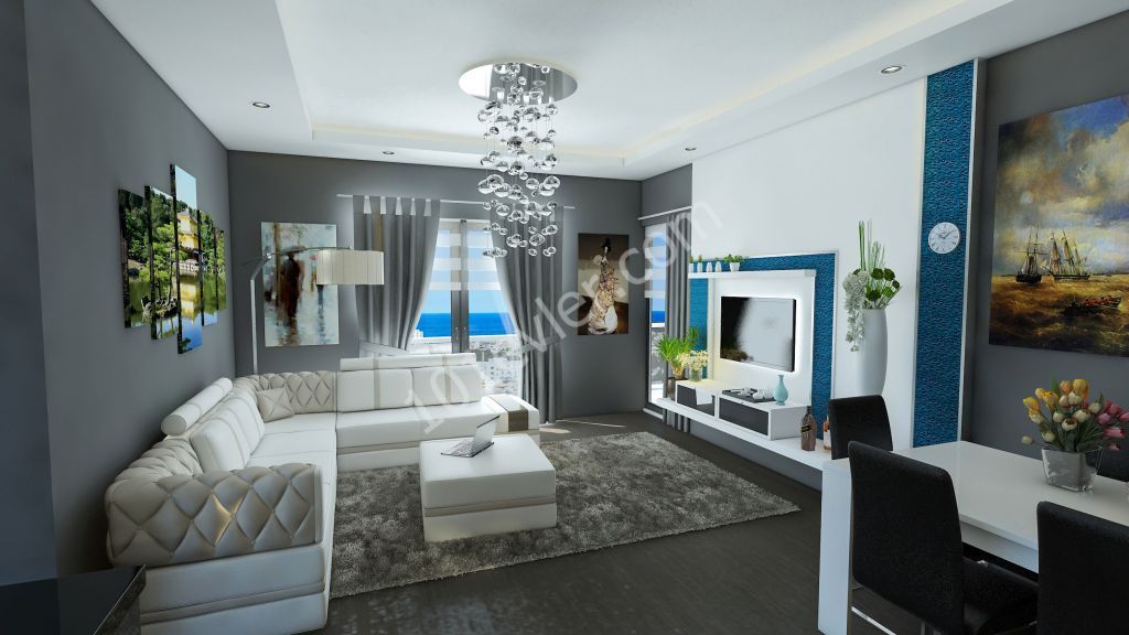 Girne Merkezde Lux Penthouse Muhteşem Manzara