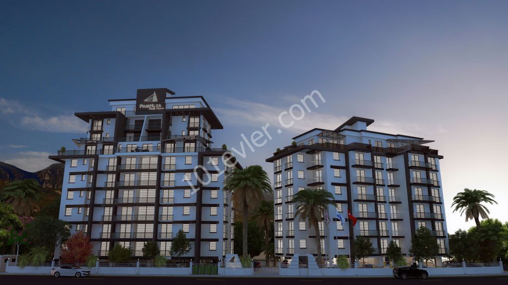 Girne Merkezde Lux Penthouse Muhteşem Manzara