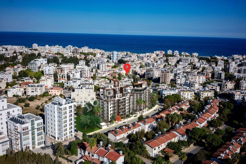 Girne Merkezde Lux Penthouse Muhteşem Manzara