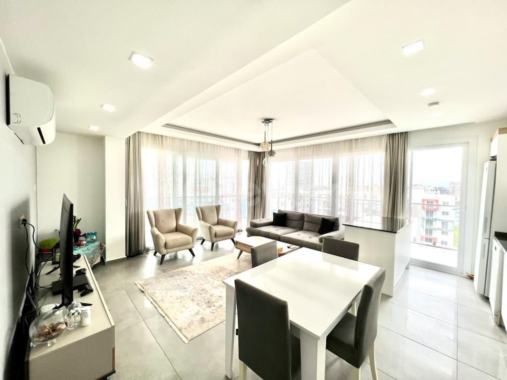 MAĞUSA TERRACE PARKTA 2+1 DENİZ MANZARALI DAİRE