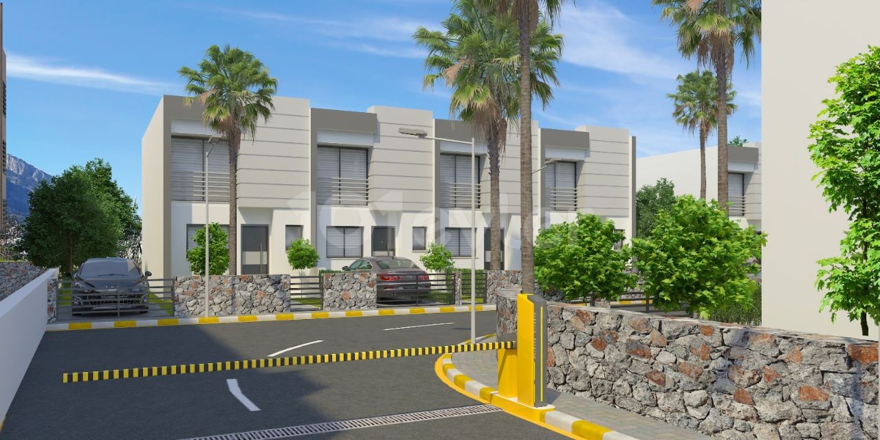 VILLAS VERY CLOSE TO THE SEA, DELIVERED IN January AT PRICES STARTING FROM £ 135,000 IN ALSANCAKTA, KYRENIA ** 