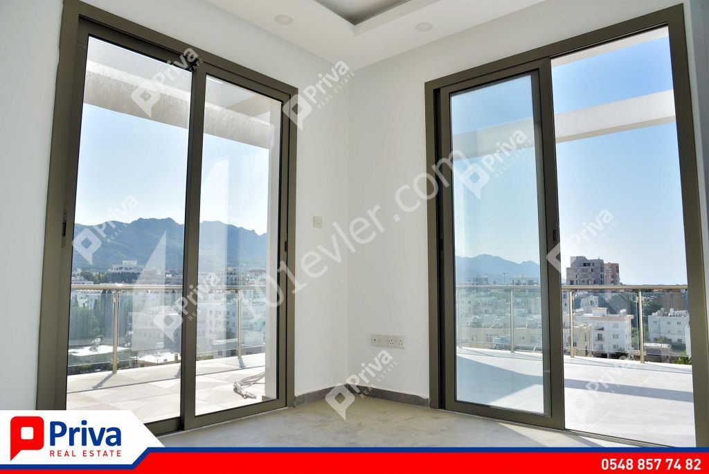 GİRNE MERKEZDE SATıLıK PENTHOUSE