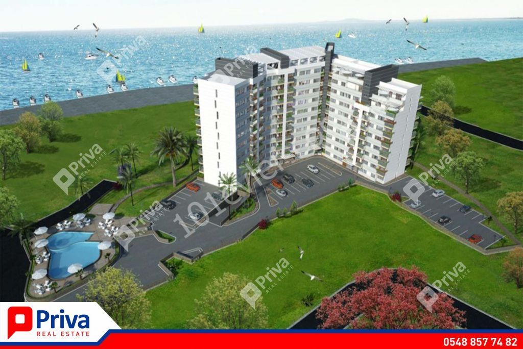 GİRNE MERKEZ'DE 3+1 SATILIK DAİRE