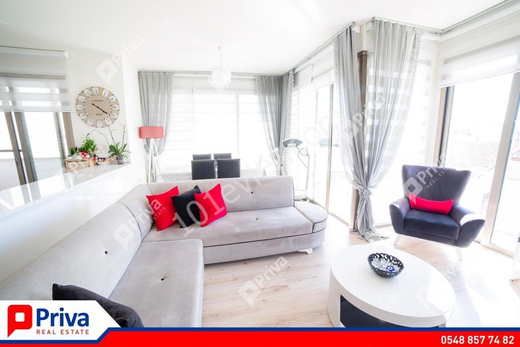 LEFKOŞA GÖNYELİ'DE 3+1 SATILIK  DAİRE 120 m2