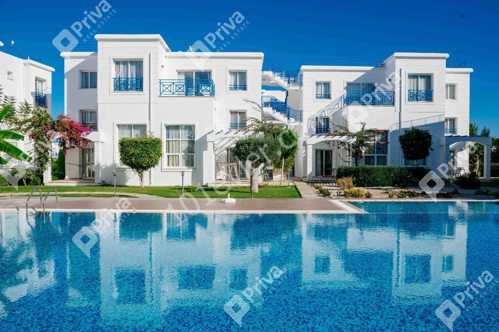 Kyrenia,Alsancak Flat For Rent 1+1 Dupleks, Common Pool, Close To Beaches