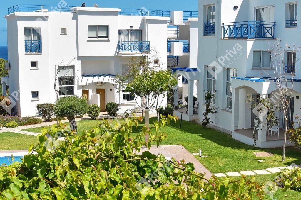 Kyrenia,Alsancak Flat For Rent 1+1 Dupleks, Common Pool, Close To Beaches