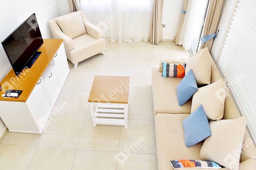 Kyrenia,Alsancak Flat For Rent 1+1 Dupleks, Common Pool, Close To Beaches