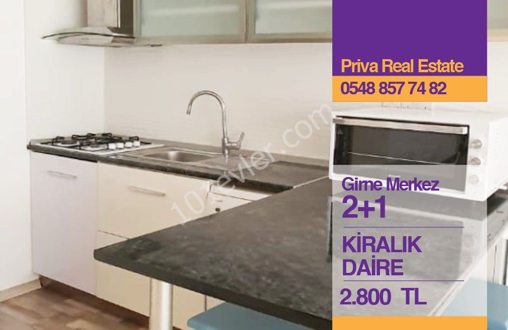 GİRNE MERKEZ ASTRA RESİDENCE'TA KİRALIK DAİRE