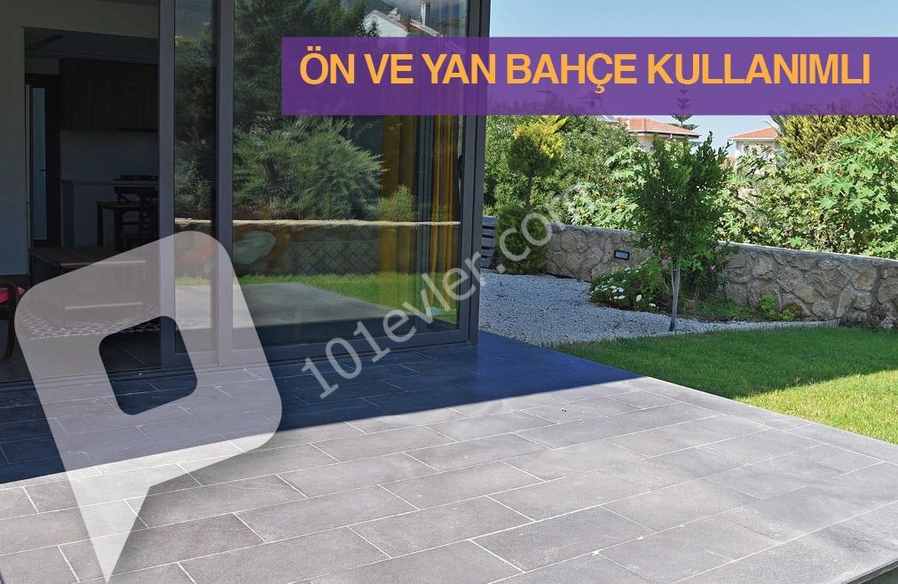 GİRNE BELLAPAİS BELLAVİEW SİTESİNDE BAHÇELİ, ORTAK HAVUZLU 2+1 KİRALIK DAİRE