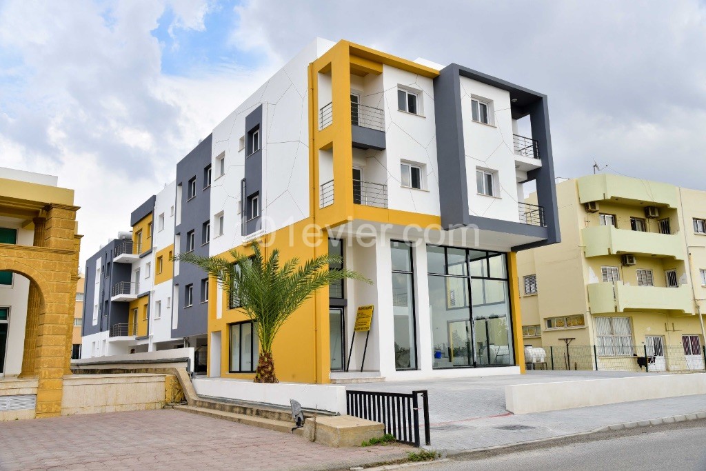 NORTHERN CYPRUS NICOSIA IS NOT CLOSED FOR SALE, 2 + 1 NEW APARTMENT ON THE MAIN ROAD 75m2 IS MADE IN TURKISH ** 