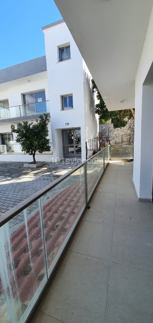 2 bedroom flat for rent in Alsancak, with garden, fruit trees, well