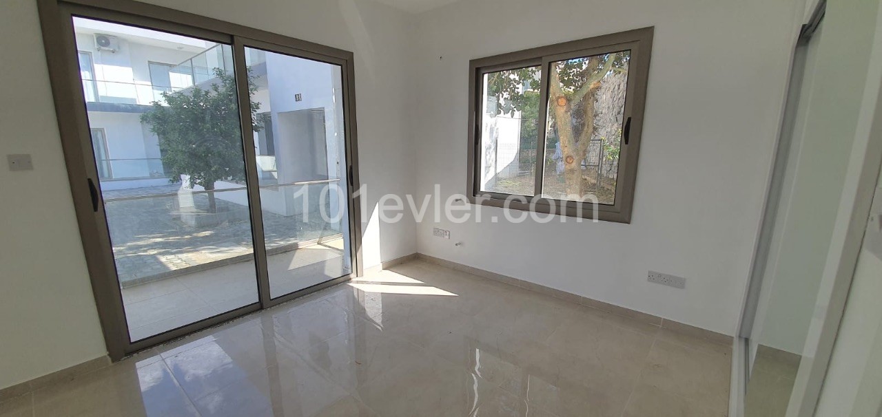 2 bedroom flat for rent in Alsancak, with garden, fruit trees, well