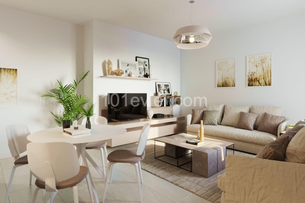 2+ 1 APARTMENTS FOR SALE IN ALSANCAK, KYRENIA, NORTHERN CYPRUS, DELIVERED IN DECEMBER 2021, WITH A DOWN PAYMENT OF £ 10,000 ** 