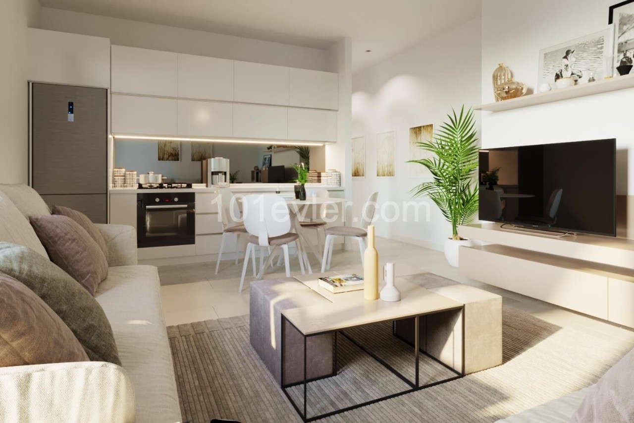 2+ 1 APARTMENTS FOR SALE IN ALSANCAK, KYRENIA, NORTHERN CYPRUS, DELIVERED IN DECEMBER 2021, WITH A DOWN PAYMENT OF £ 10,000 ** 