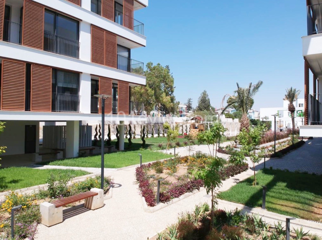 CYPRUS NICOSIA HAMIKOY 3+ 1 APARTMENT FOR SALE 133M2, WITH GARDEN AND SECURITY ON THE SITE ** 