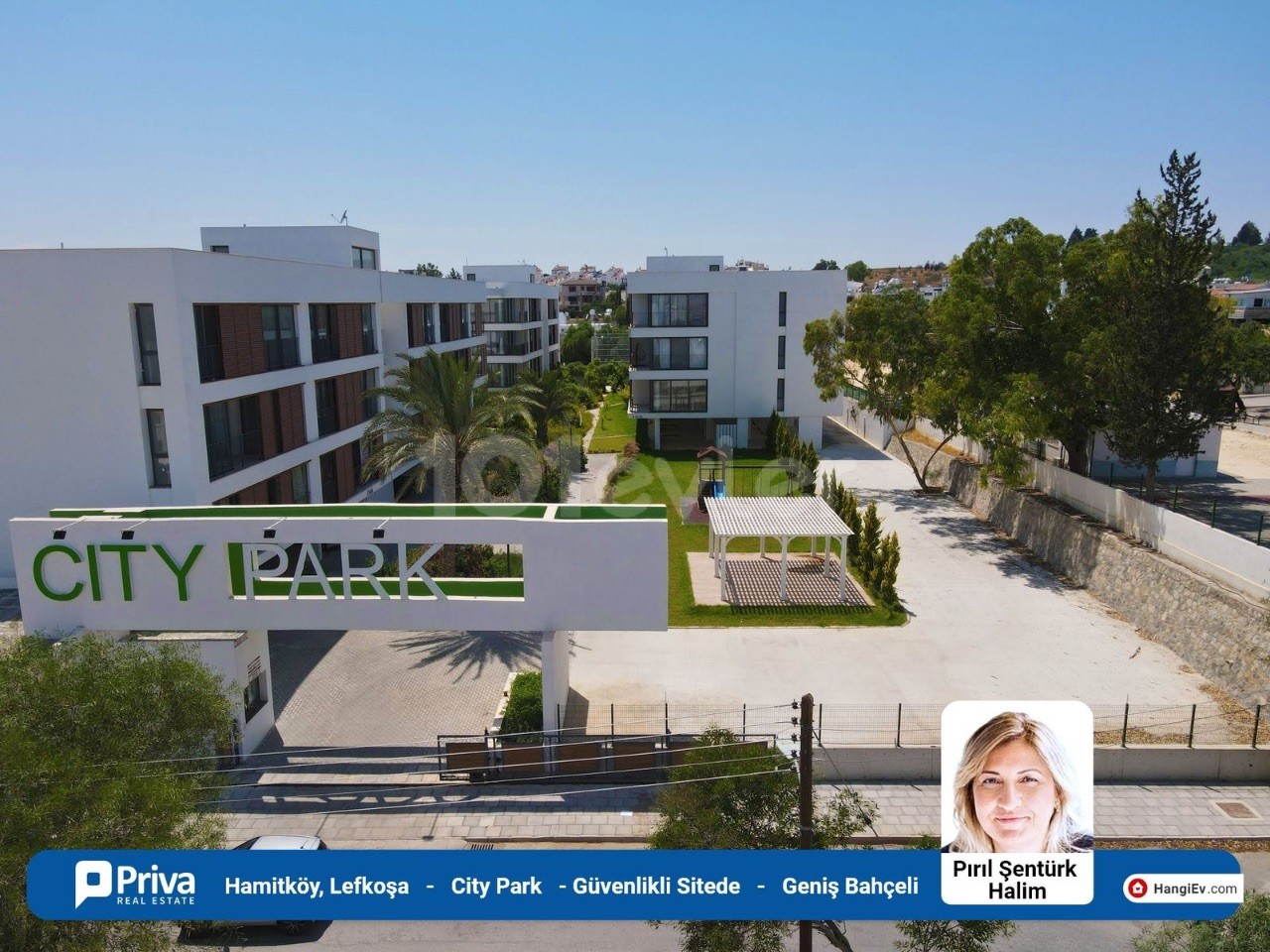 CYPRUS NICOSIA HAMIKOY 3+ 1 APARTMENT FOR SALE 133M2, WITH GARDEN AND SECURITY ON THE SITE ** 