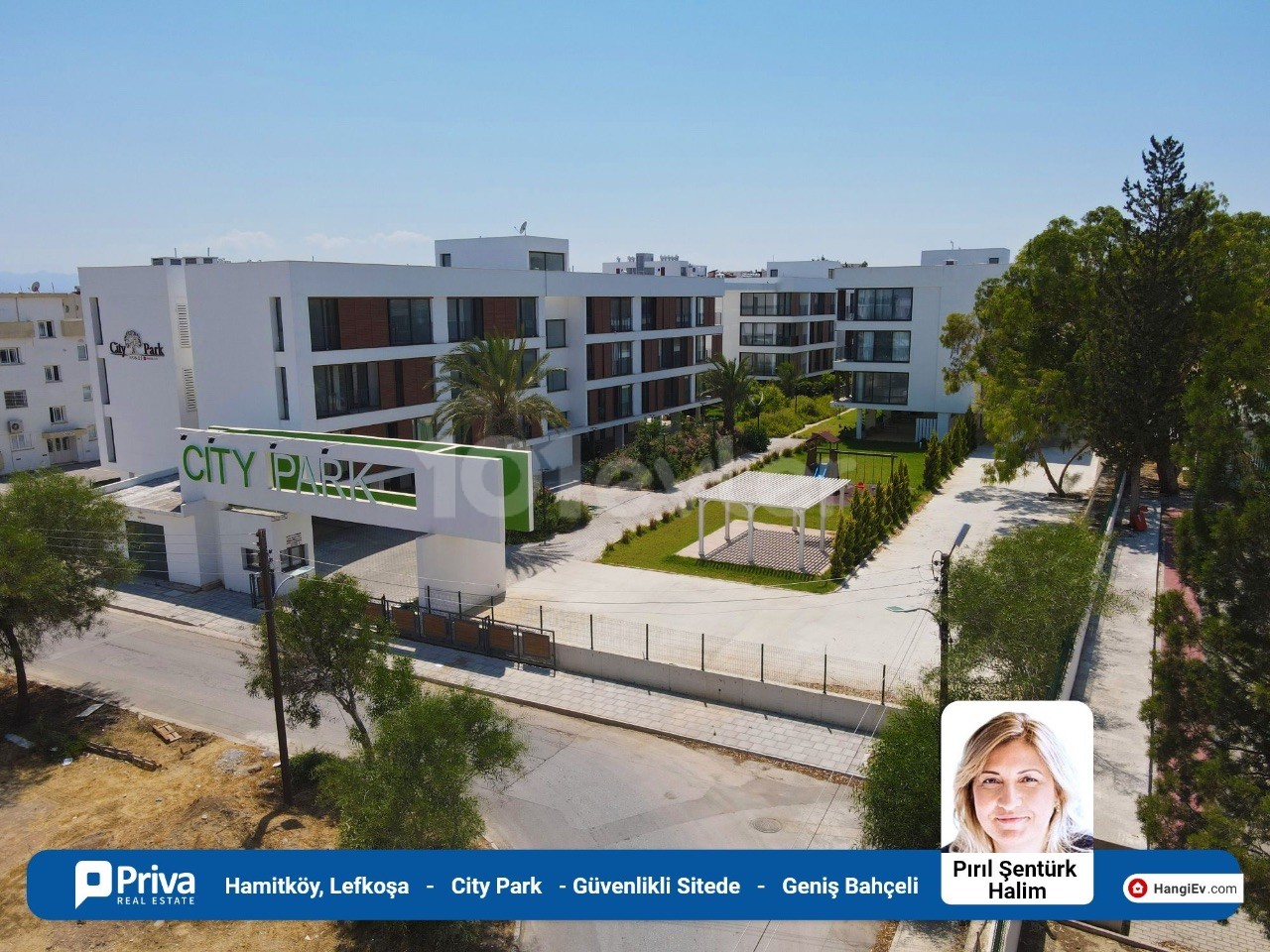 CYPRUS NICOSIA HAMIKOY 3+ 1 APARTMENT FOR SALE 133M2, WITH GARDEN AND SECURITY ON THE SITE ** 