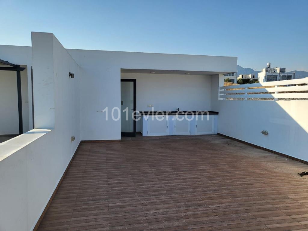 2+1 LUXURY PENTHOUSE WITH SEA VIEW FOR SALE IN ESENTEPE, KYRENIA, CYPRUS ** 