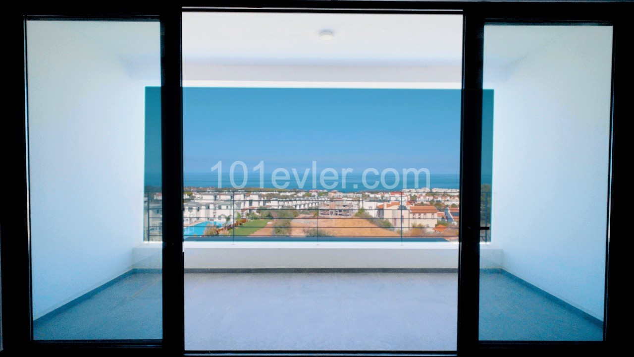 2+1 LUXURY PENTHOUSE WITH SEA VIEW FOR SALE IN ESENTEPE, KYRENIA, CYPRUS ** 