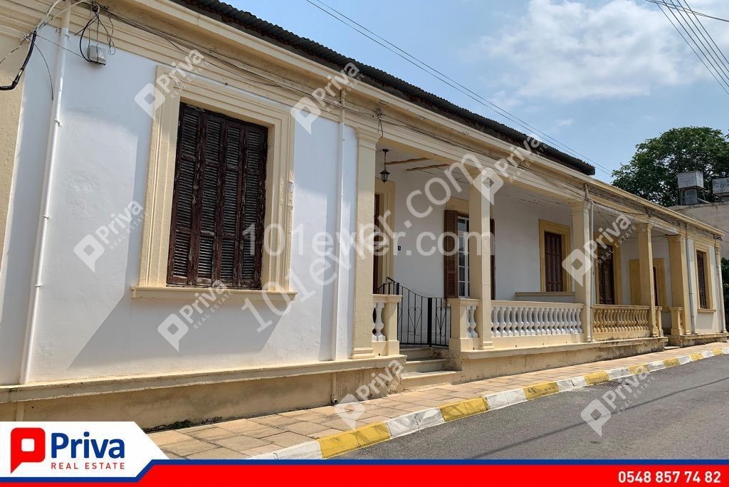 140 m2 COMMERCIAL HOUSING FOR RENT IN CYPRUS GIRNE TURKISH NEIGHBORHOOD 3+1 AND 110m2 COURT ** 