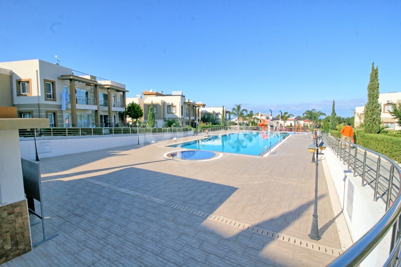 ALSANCAK ESCAPE HOMES SITE 1+1 FURNISHED APARTMENT FOR RENT, WITH SHARED POOL, CLOSE TO THE SEA ** 