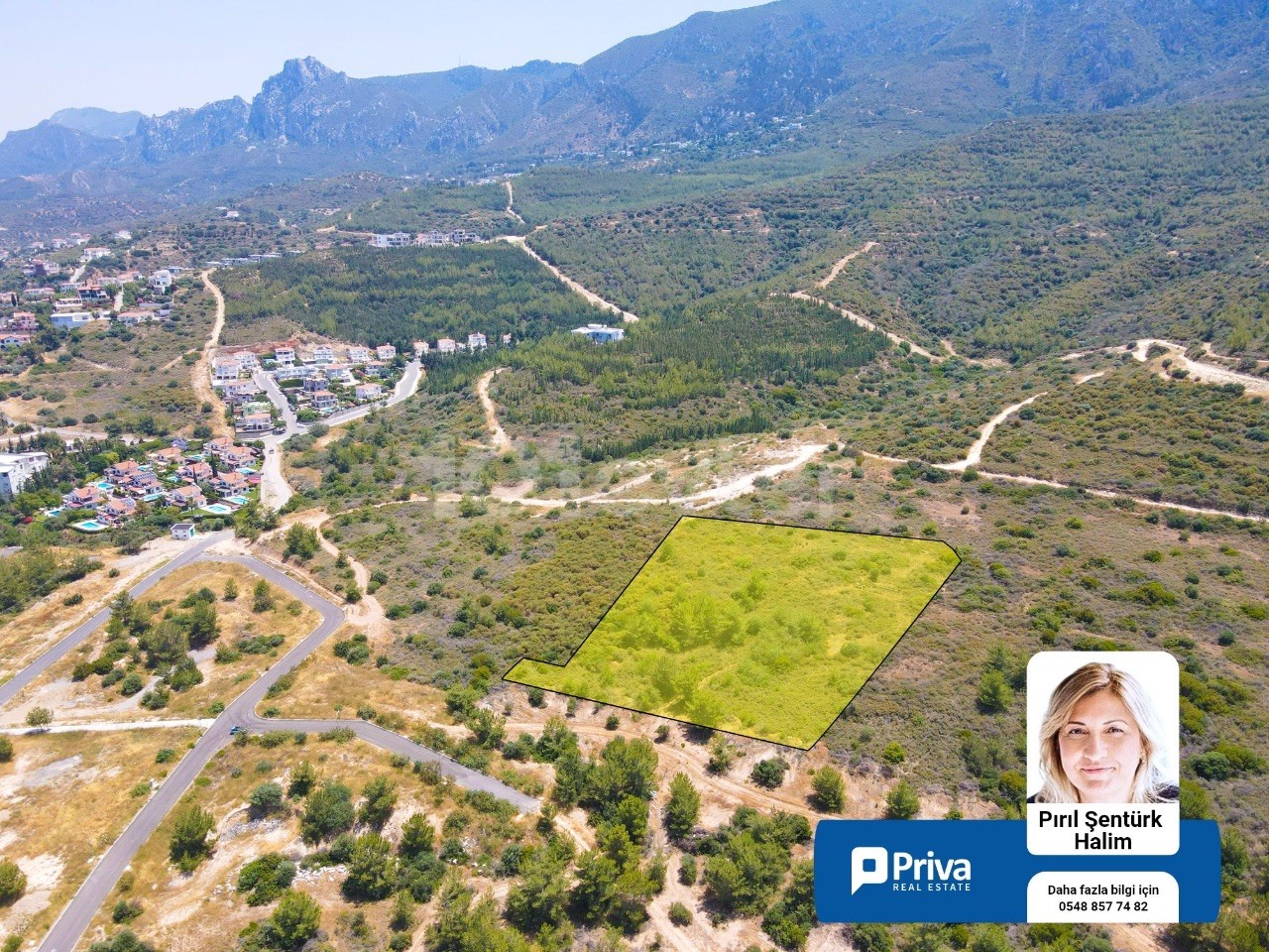 NORTH CYPRUS, KYRENİA, EDREMİT, LAND FOR SALE, 5 acres of GREAT LOCATION !