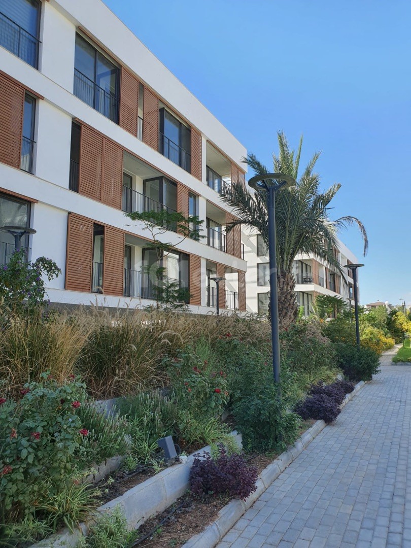 NORTH CYPRUS NICOSIA, HAMİTKÖY, 2+1 FURNISHED FLAT FOR RENT IN CITY PARK HOMES COMPLEX,  NEW FLAT, IN A SECURE COMPLEX, WITH 1000m2 GARDEN AND CHILDREN'S PLAYGROUND