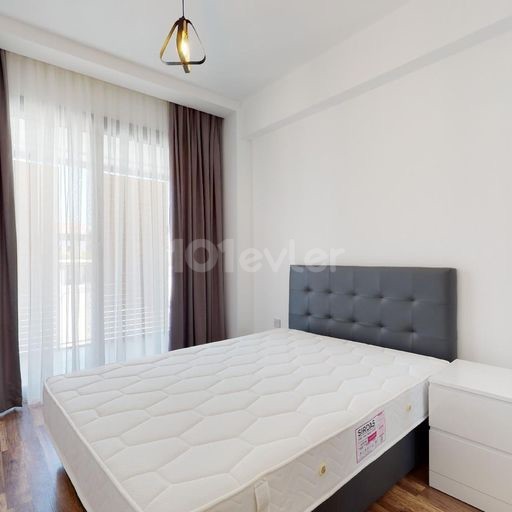 NORTH CYPRUS NICOSIA, HAMİTKÖY, 2+1 FURNISHED FLAT FOR RENT IN CITY PARK HOMES COMPLEX,  NEW FLAT, IN A SECURE COMPLEX, WITH 1000m2 GARDEN AND CHILDREN'S PLAYGROUND