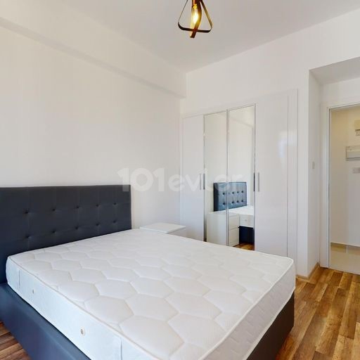 NORTH CYPRUS NICOSIA, HAMİTKÖY, 2+1 FURNISHED FLAT FOR RENT IN CITY PARK HOMES COMPLEX,  NEW FLAT, IN A SECURE COMPLEX, WITH 1000m2 GARDEN AND CHILDREN'S PLAYGROUND