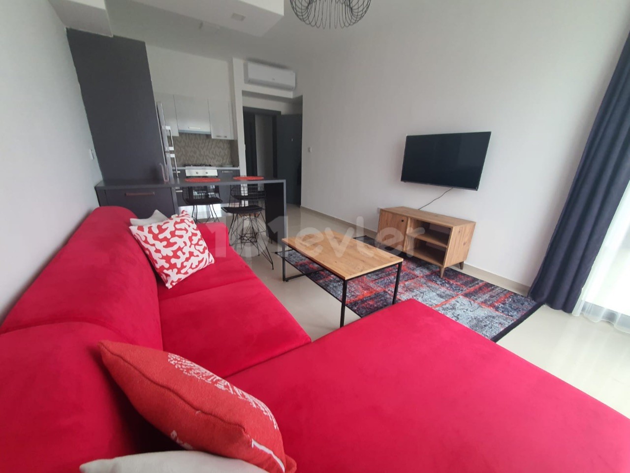 CYPRUS NICOSIA HAMITKÖY 2 + 1 ZERO APARTMENT FOR RENT, FURNISHED, SECURE SITE, 1000m2 GARDEN, CLOSE TO UNIVERSITY STOPS ** 