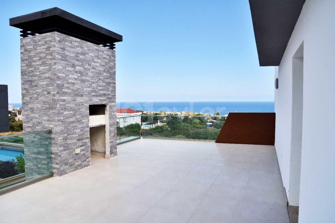 NORTH CYPRUS, KYRENİA,GİRNE,ALSANCAK 3+1 VİLLA FOR RENT, STUNNING VİEW, PRIVATE POOL,CLOSE TO BEACHES