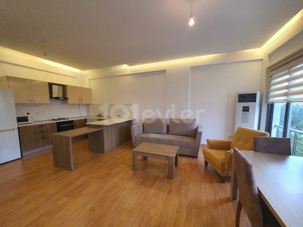 Kyrenia,Edremit, Flat For Rent 2+1 With Furniture, Garden Floor, Close To Gaü University and Ring Road